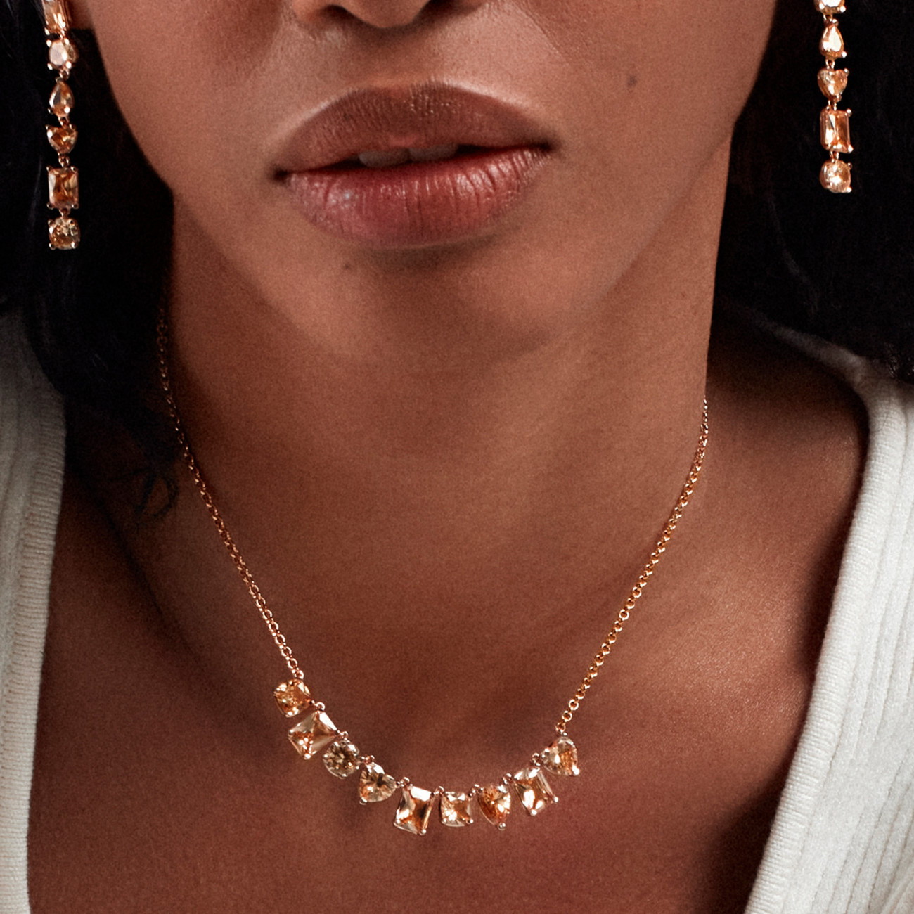 Collana Rosato Donna RZGE03 - immagine 2