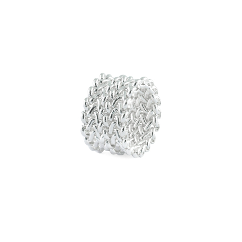 Anello Unoaerre in bronzo argentato cod.1600