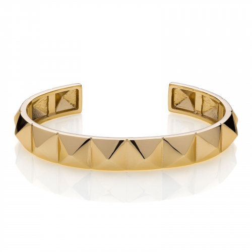 Bracciale Unoaerre rigido in bronzo dorato cod.1999