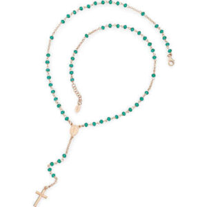 Collana donna gioielli Amen Rosario CRORV4