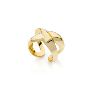 Anello Unoaerre in bronzo dorato 2406