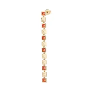 Mono Orecchino Rosato Pendente Donna RZCU82