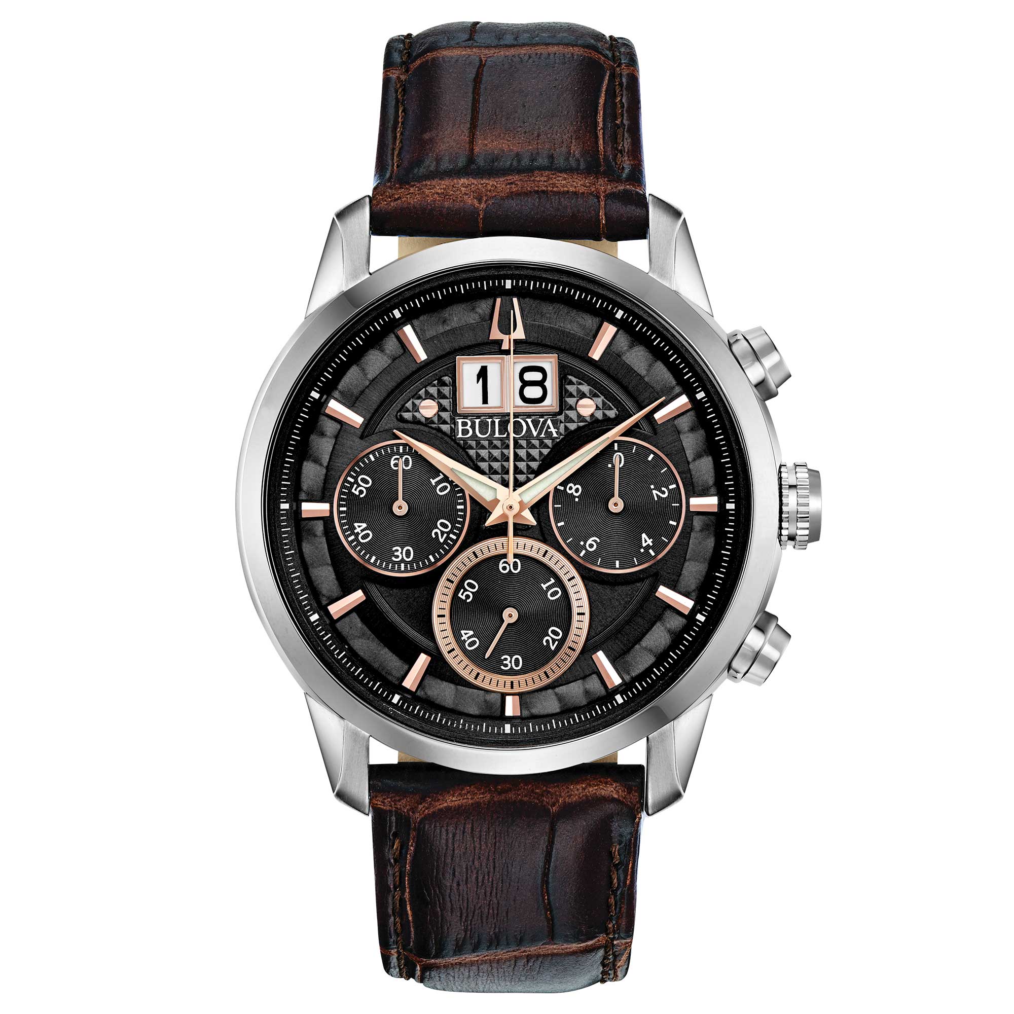 Bulova Orologio Uomo Slutton Big Date 96B311