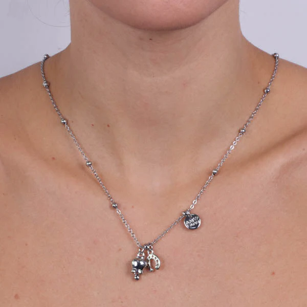 CAPRI Collana con campana e ferro di cavallo 3540817 - immagine 2