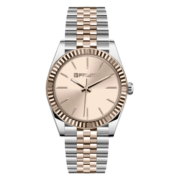 Orologi Donna Freddy Joy Bicolore e Goldrose FW-006