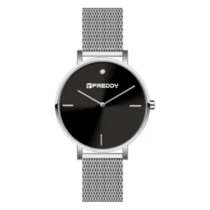 Orologio Donna Freddy Lady Silver e Nero FW-021