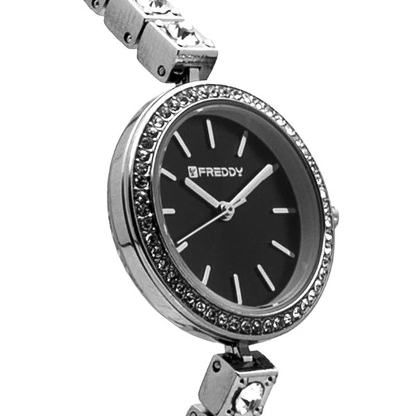 Orologio Donna Freddy Miroir Silver e Nero FW-052 - immagine 2