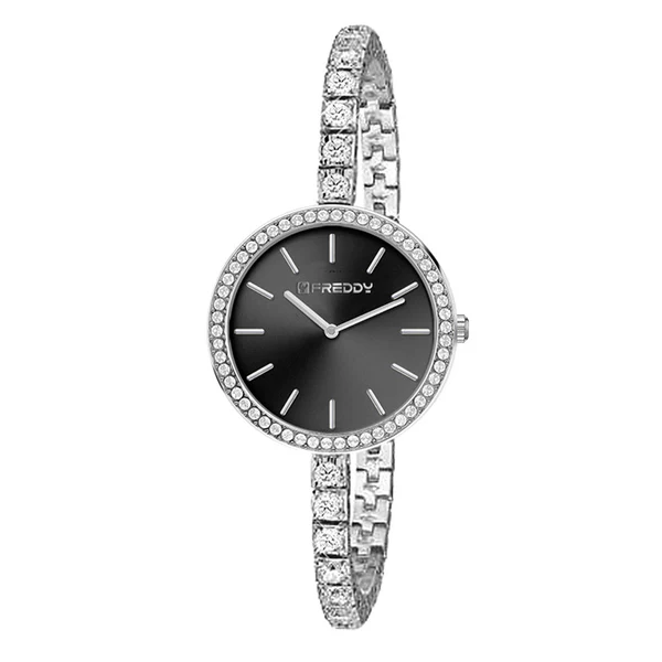 Orologio Donna Freddy Miroir Silver e Nero FW-052