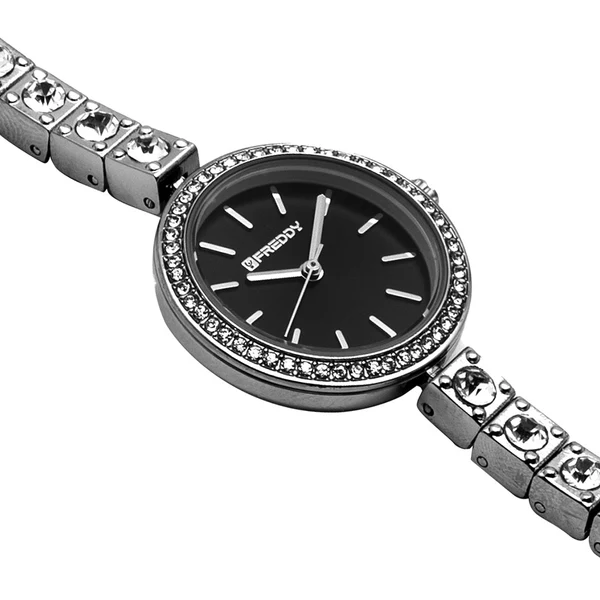 Orologio Donna Freddy Miroir Silver e Nero FW-052 - immagine 3
