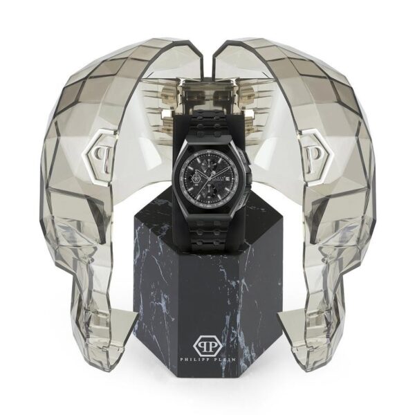 Orologio Uomo Cronografo Philipp Plein Extreme Hurricane Gun-Watch PWGAA0921 In Acciaio - immagine 4