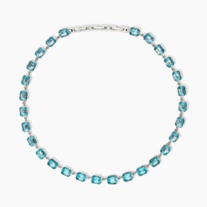 Girocollo con cristalli azzurri Gioielli Kidult 851004
