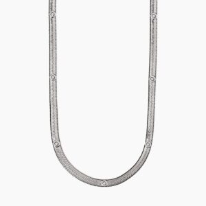Girocollo con cristalli bianchi Gioielli Kidult 851012