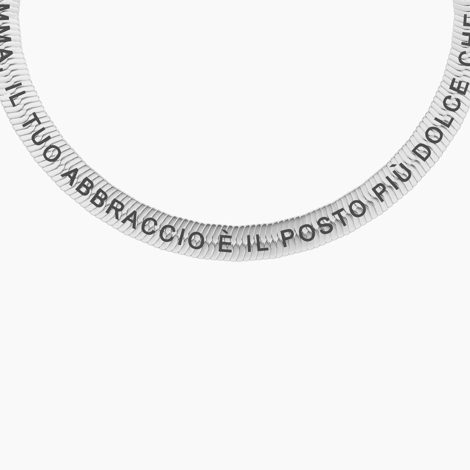Bracciale regolabile con frase per la mamma Gioielli Kidult 732365 - immagine 2