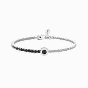 Bracciale tennis in acciaio e zirconi Gioielli Kidult 732370