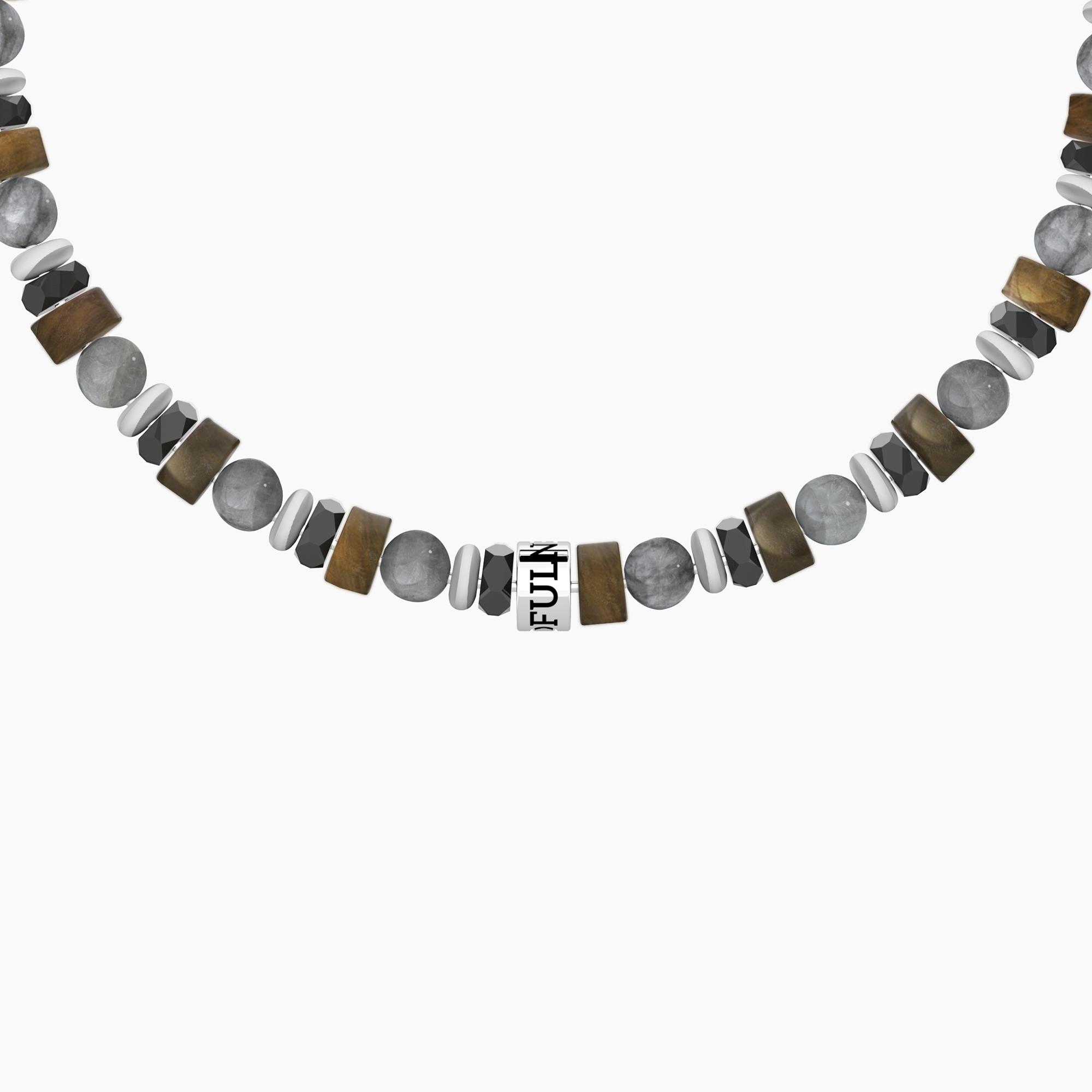 Bracciale uomo con pietre multicolor Gioielli Kidult 732375 - immagine 2