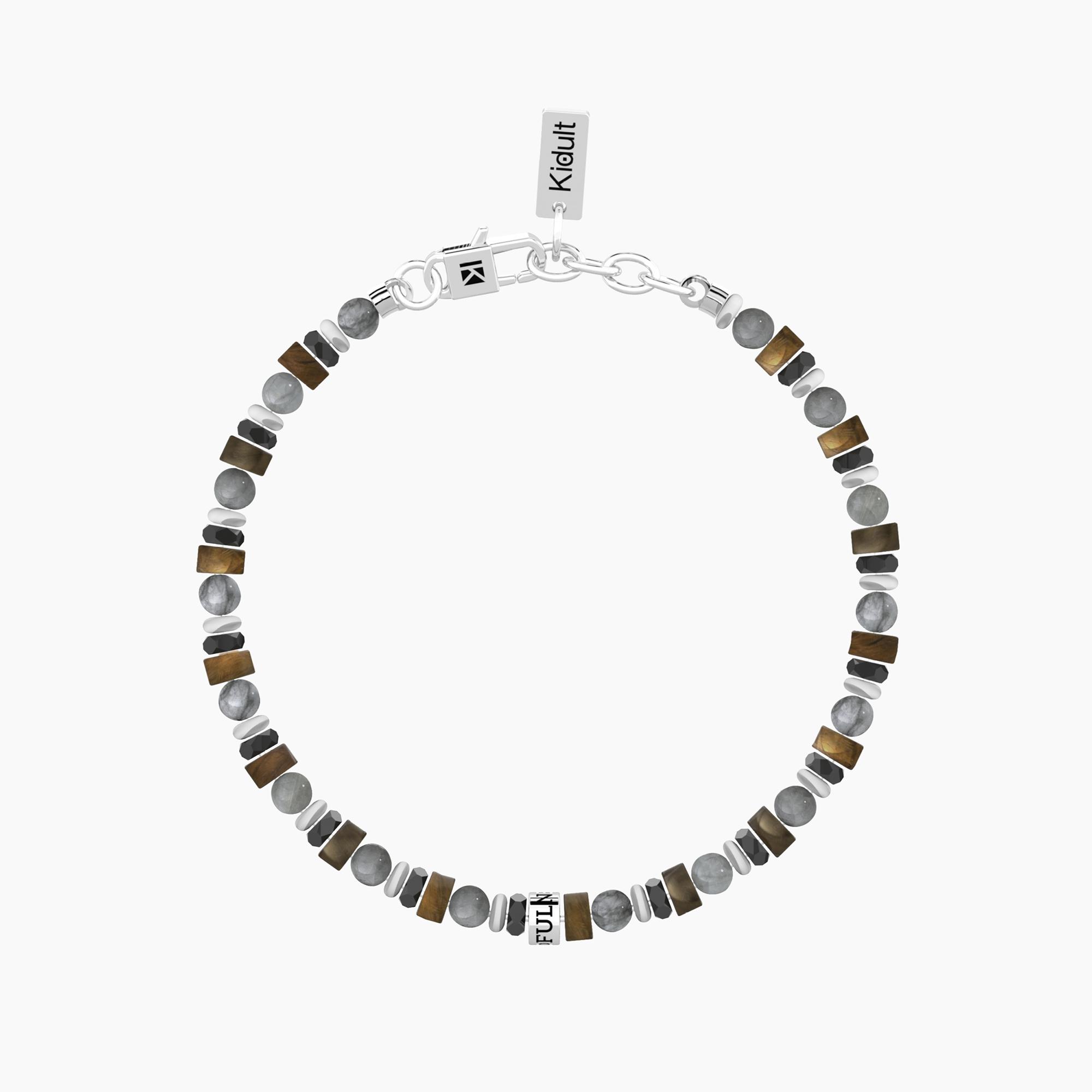 Bracciale uomo con pietre multicolor Gioielli Kidult 732375 - immagine 3
