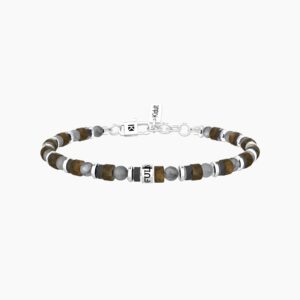 Bracciale uomo con pietre multicolor Gioielli Kidult 732375