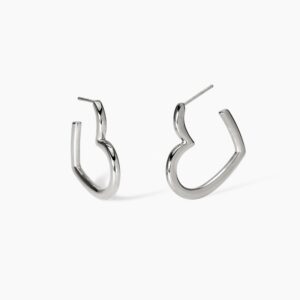 Orecchini a cerchio cuore Gioielli Kidult 861030