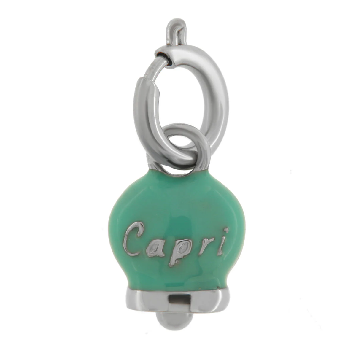 CAPRI Ciondolo in Acciaio campanella verde 3130006 - immagine 3