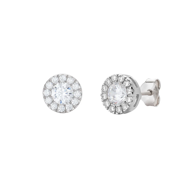 Orecchini Royal Zirconi Bianchi SKU: ORLUBBBZ