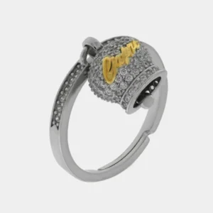 BYSIMON Anello in Argento 925 campanella Capri 1502940