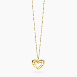 Collana Donna Kidult dorato con cuore Style 851057