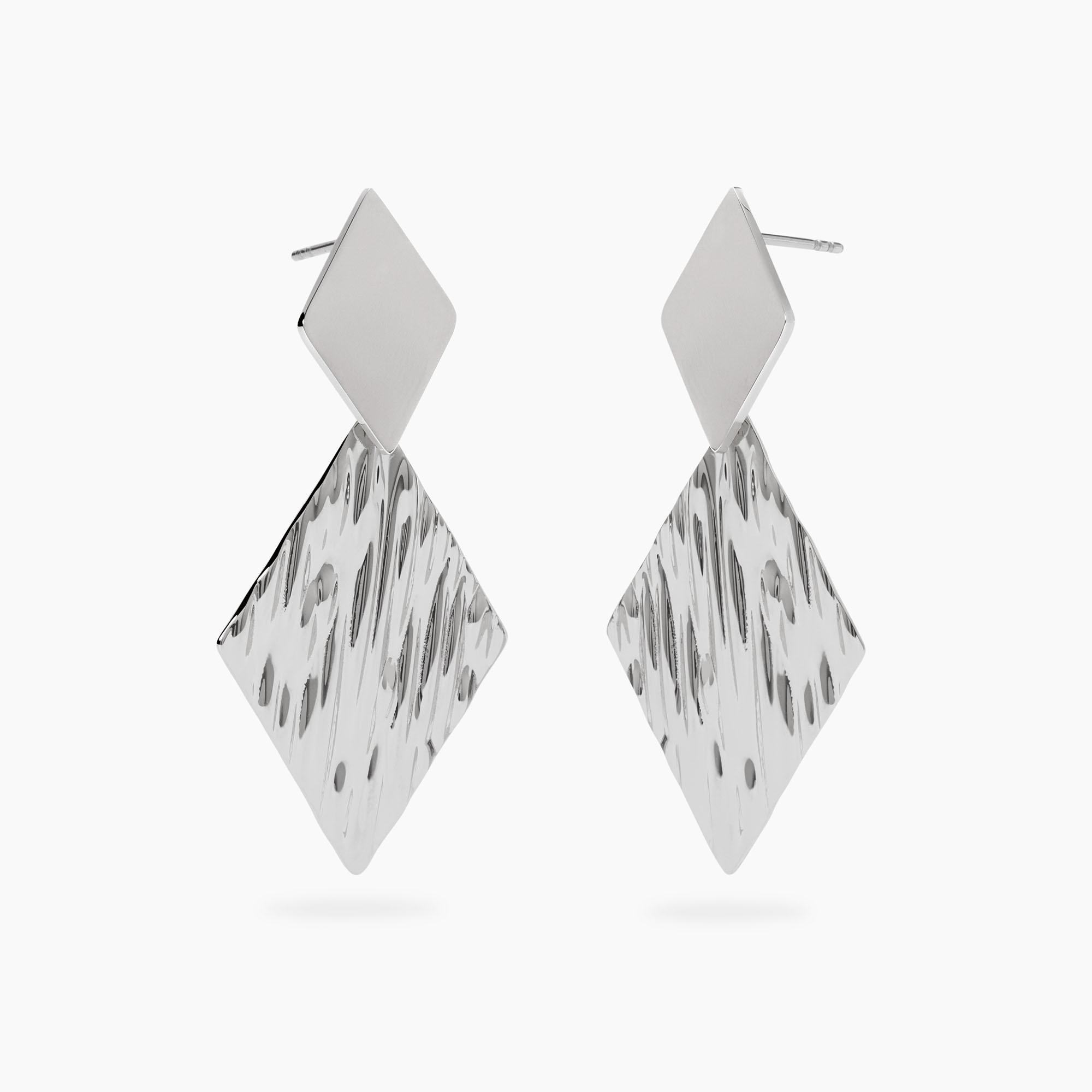 Orecchini Kidult con pendenti martellati Style 861057