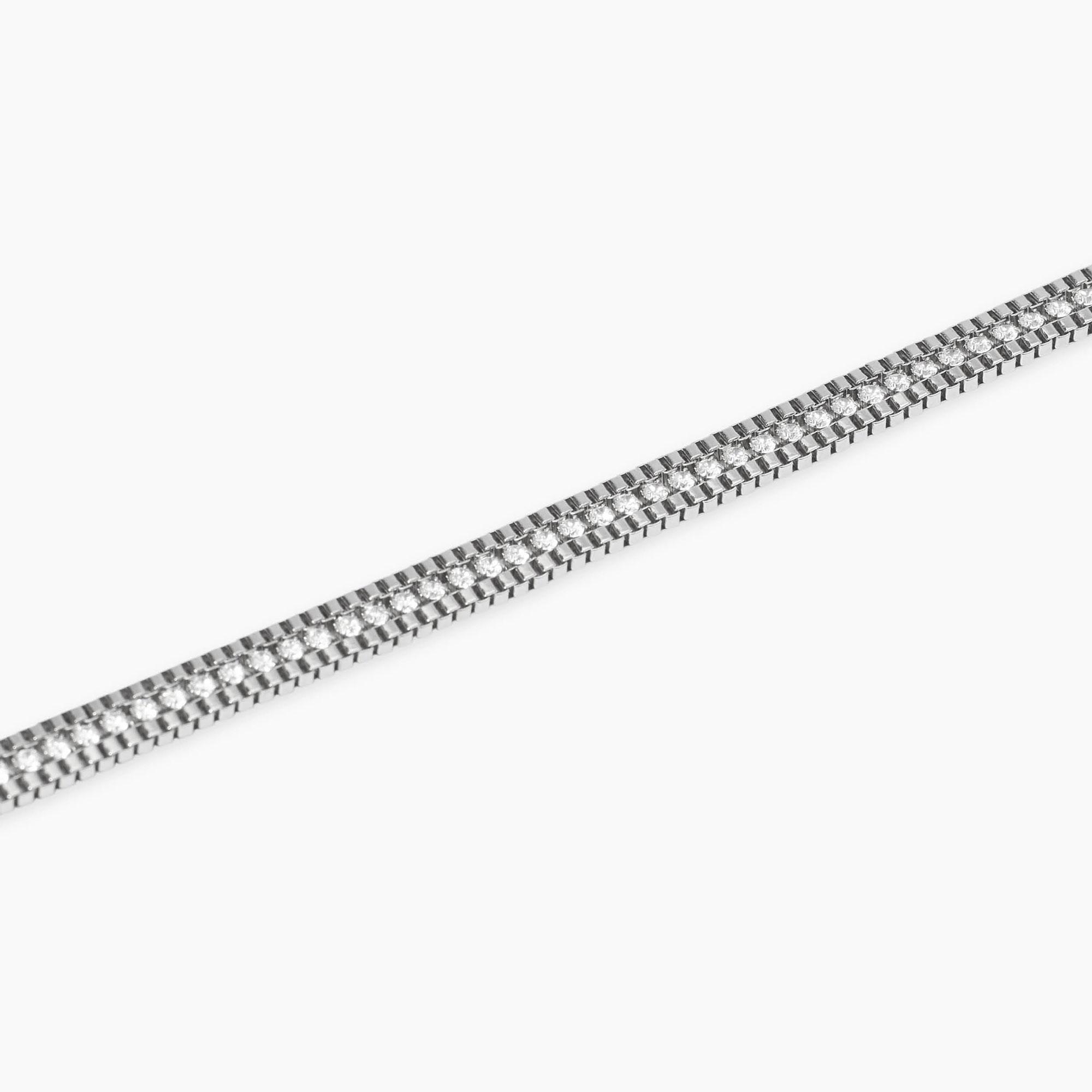 Bracciale con catene venete e tennis Style 13 831102 - immagine 2