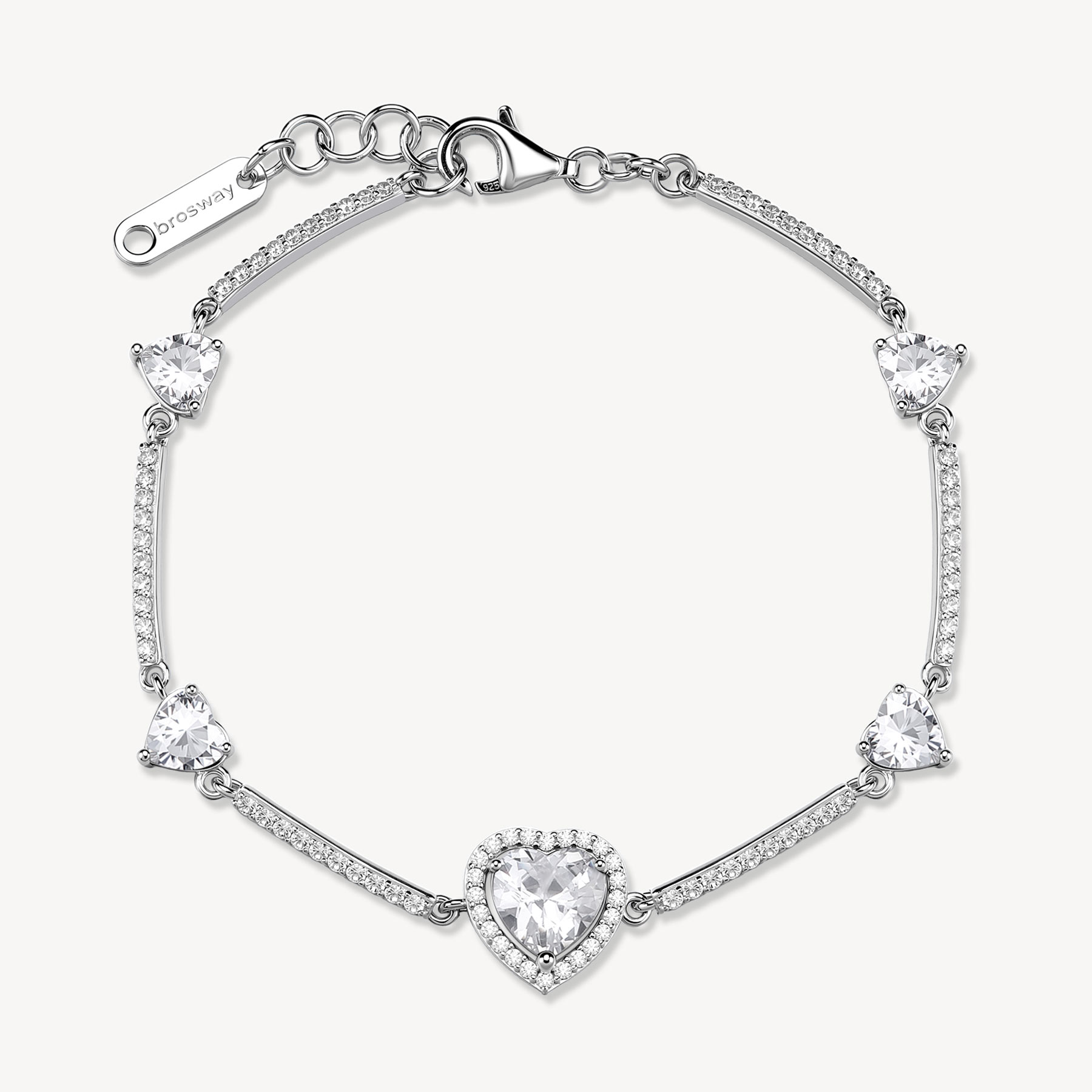 Bracciale Donna Argento Gioielli Brosway Fancy FIW164
