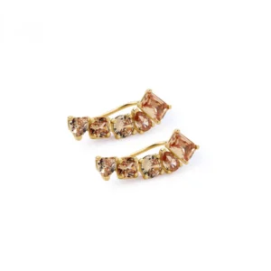 Orecchini in argento dorati Rosato Gioielli Gemma RZGE26