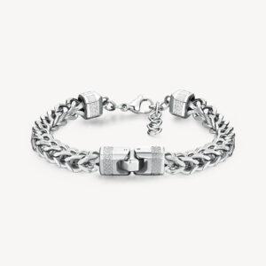 Bracciale Uomo Acciaio Gioielli Brosway Knocker BKC21