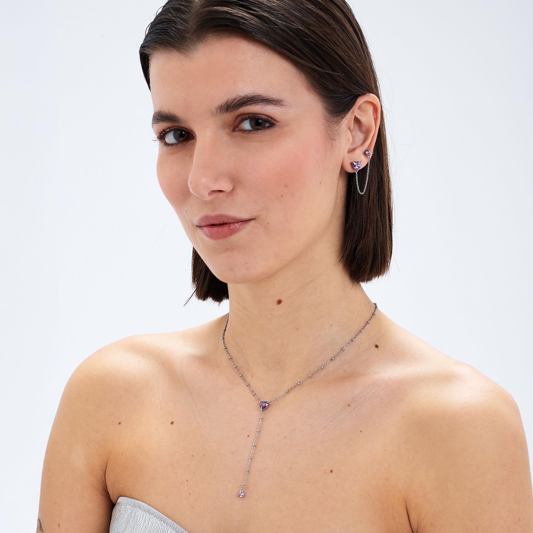 Collana Donna Cravattino Gioielli Sagapò Dazzly SDZ132 - immagine 4