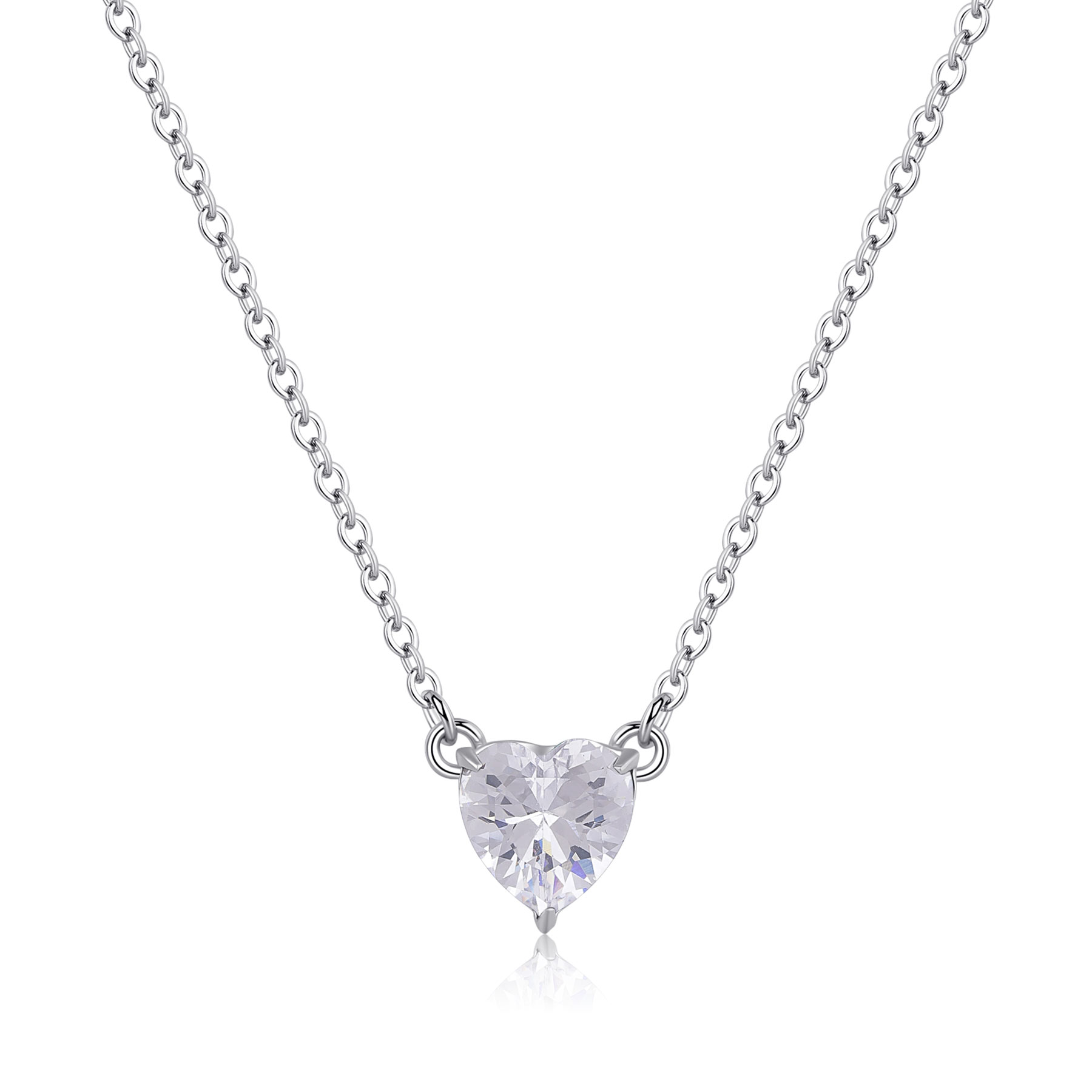 Collana Donna a forma di cuore Gioielli Sagapò Dazzly SDZ56