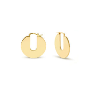 Orecchini tondi Dinamica Unoaerre 2577