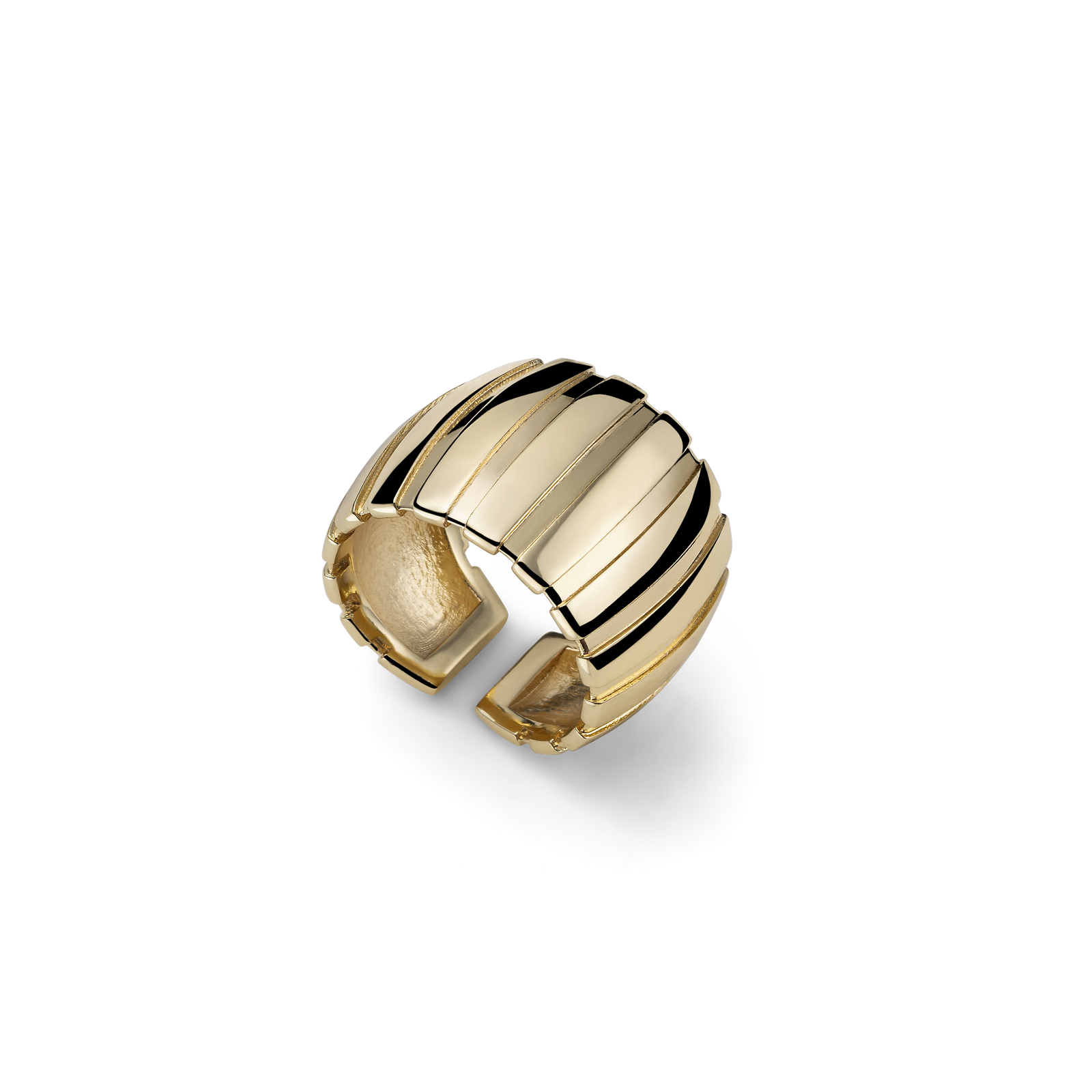 Anello a fascia dorato Unoaerre 2720