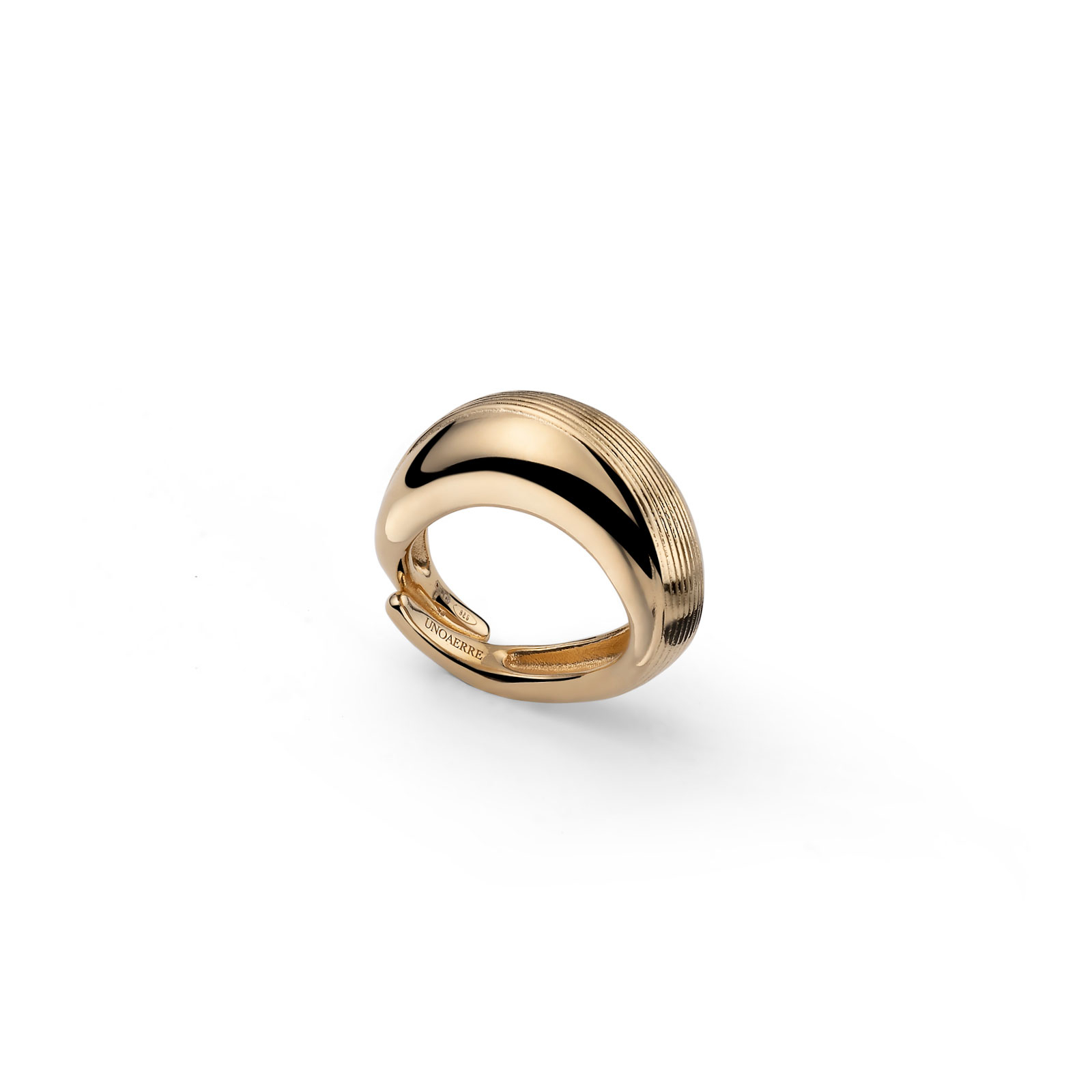 Anello in argento dorato Unoaerre 6670