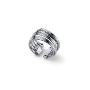 Anello in argento cinque fili Unoaerre 6677