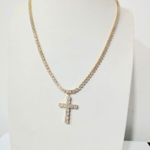 Collana Unisex Alessia Fashion Con Croce