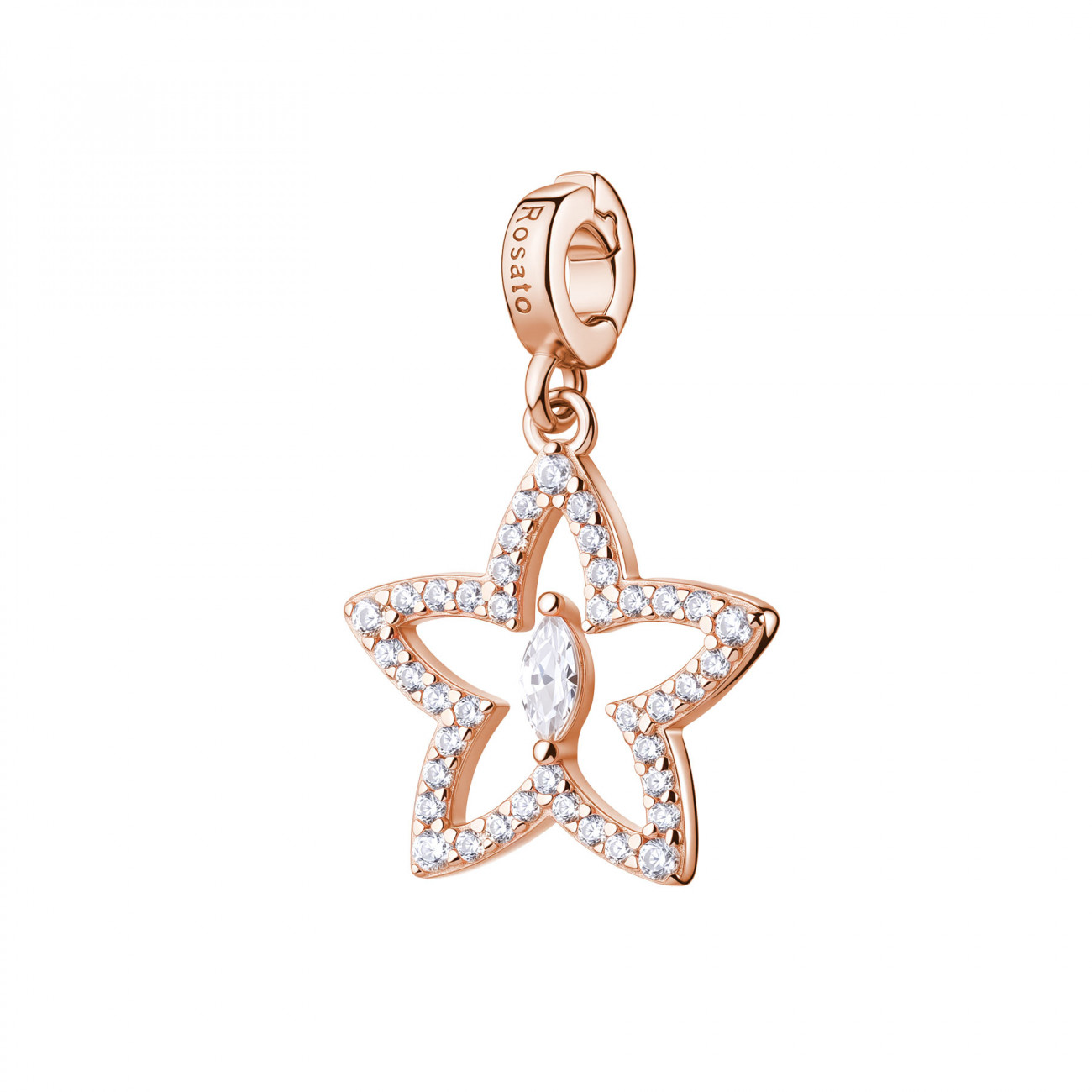 Charm Stella Donna Rosato Gioielli Storie RZ261