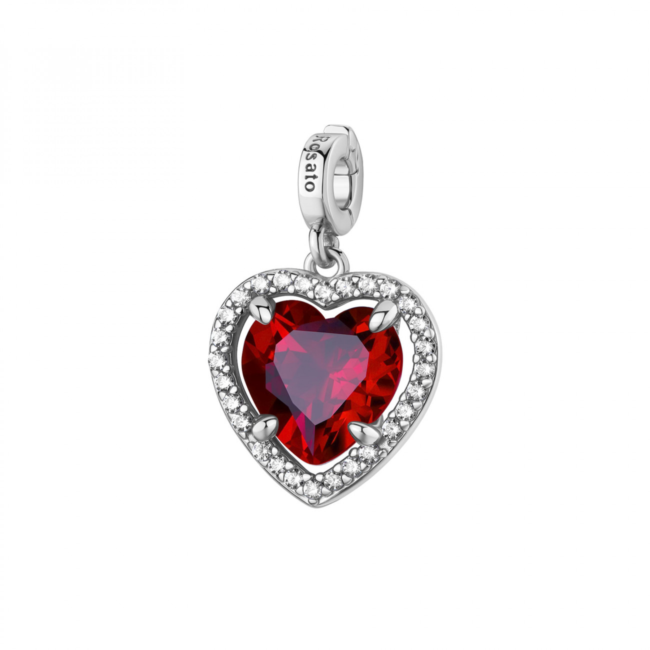 Charm Cuore Donna Rosato Gioielli Storie RZLE088R