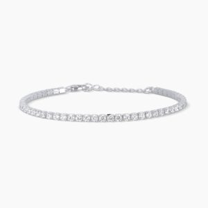 Bracciale Mabina tennis in argento con zirconi 533285