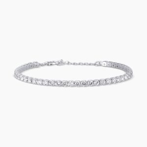 Bracciale Mabina tennis in argento con zirconi 533287