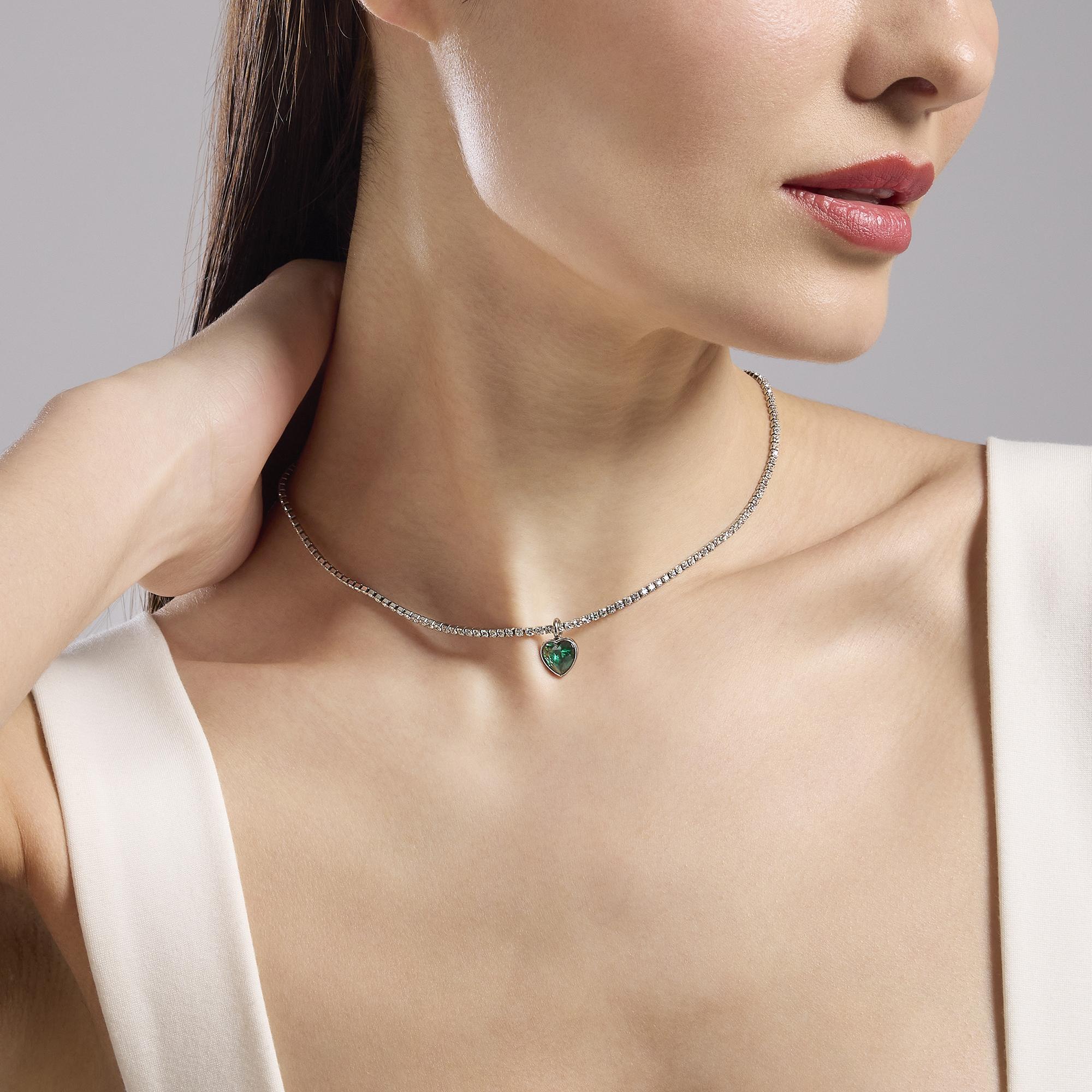 Collana Kidult in acciaio tennis componibile Milleluci 751244 - immagine 4