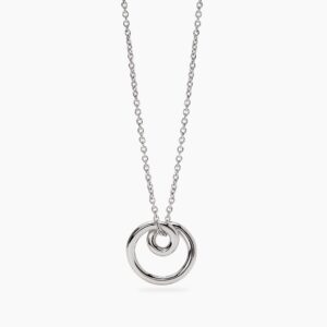 Collana Kidult donna con spirale in acciaio argentato Style 851091