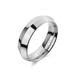 Anello S'Agapõ in acciaio da uomo SBD31