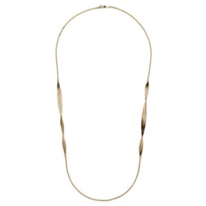 Collana lunga foglie dorata Unoaerre 2804