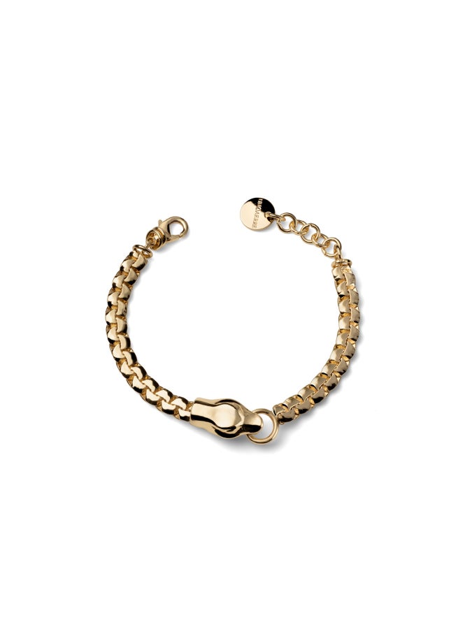 Bracciale con testa di serpente Unoaerre 2851
