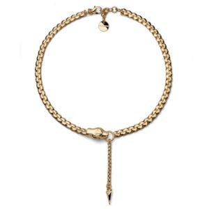 Collana con testa di serpente Unoaerre 2860