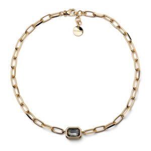 Collana catena Joya cristallo grigio Unoaerre 2832