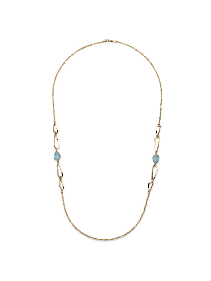 Collana Joya goccia azzurra Unoaerre 2834